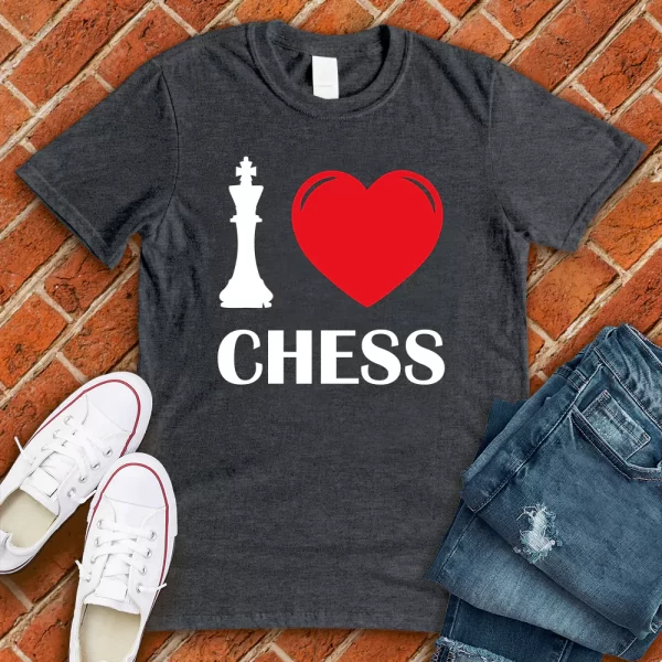 Shirt Women Chess Casual English Manga Red Long