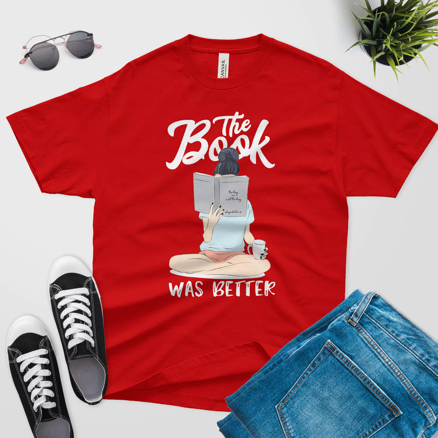 The book was better anime design T-shirt