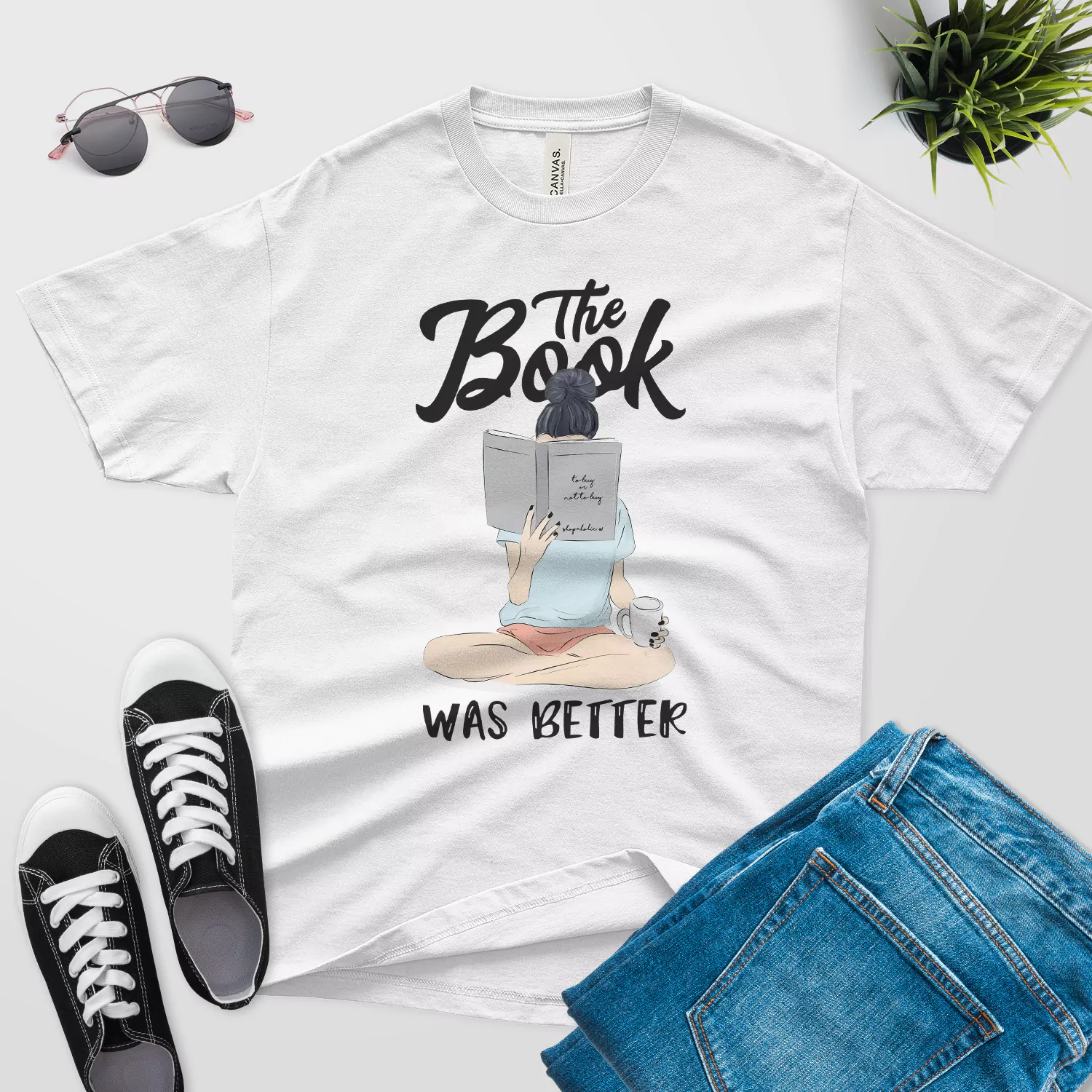 The book was better anime design T-shirt