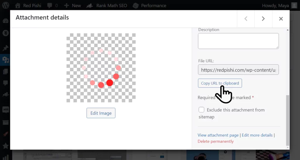 upload preloader file to WordPress Dashboard