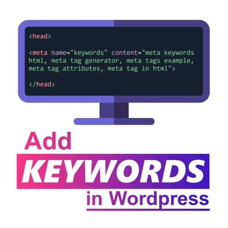 How to Add Keywords In WordPress Without Plugins