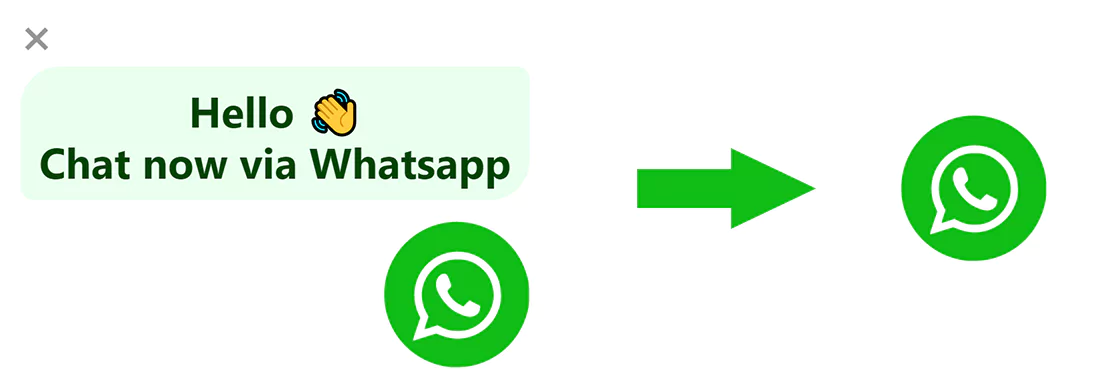 Remove Welcome message from WhatsApp Chat