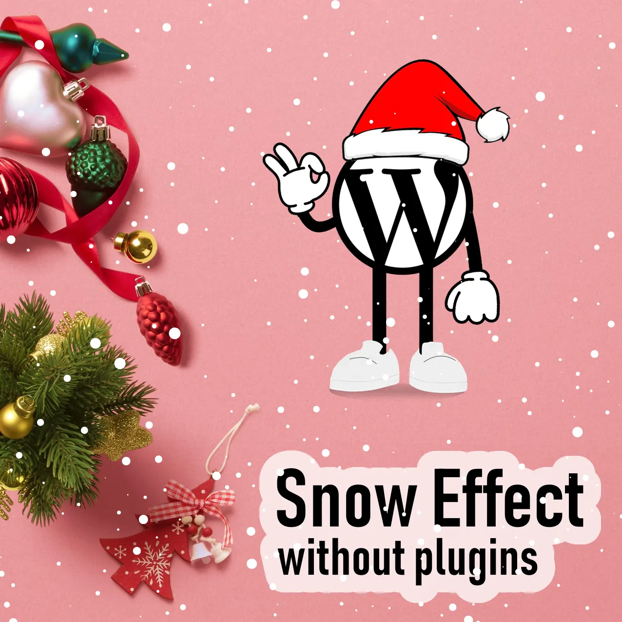 Best Snow Effect for WordPress without plugins